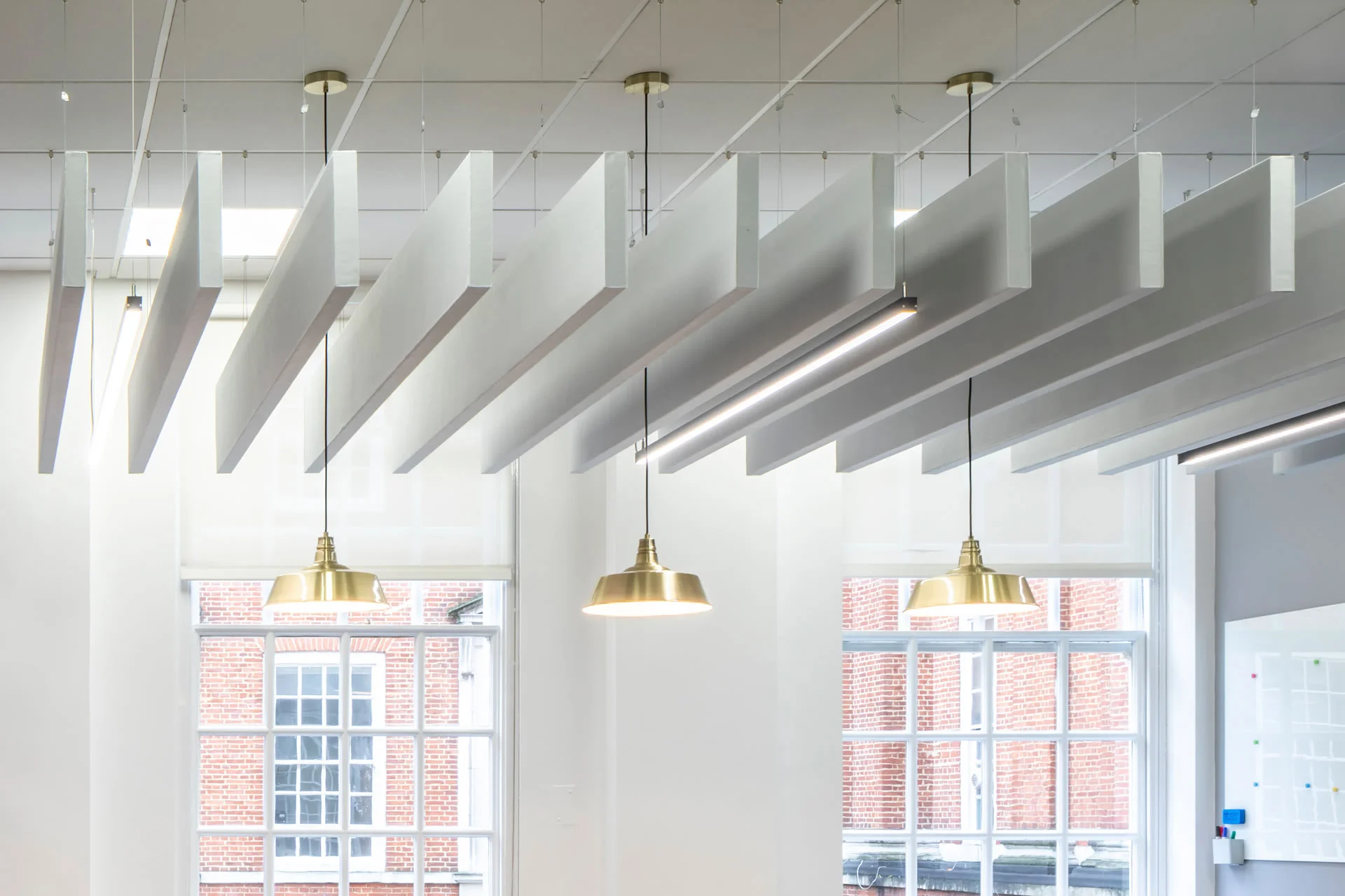 Feature Ceiling Raft Suspended Acoustic Ceiling Rafts for High Ceilings