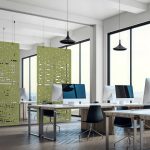 Acoustic office screens